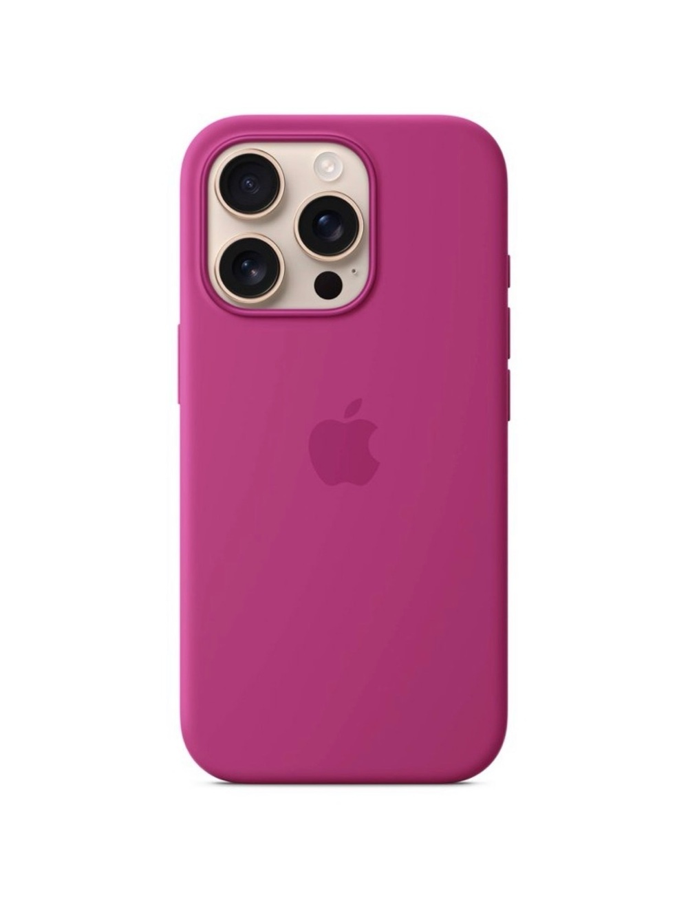 BRAND NEW IN BOX Apple Silicone iPhone 16 Pro Case in Fuscia